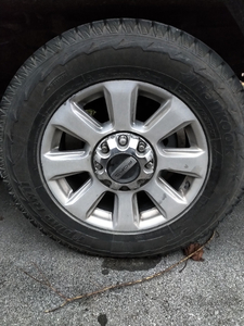 2019 f250 platinum rims with new tires for sale