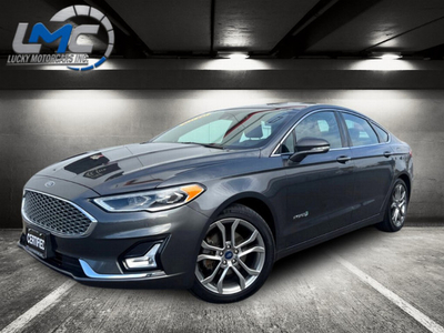 2019 Ford Fusion Hybrid TITANIUM-LEATHER-ROOF-NAV-93KMS-NO ACCID