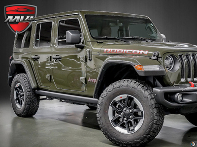 2021 Jeep Wrangler Unlimited Rubicon DIESEL, AUTO, LED, TOW P...