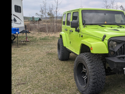 Jeep Wrangler unlimited Sahara custom