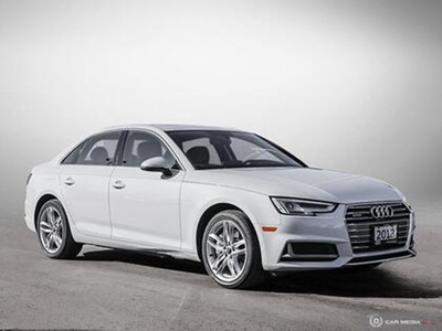 2019 AUDI A4 quattro LOADED LOW KMS CPO