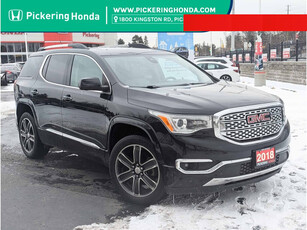 2018 GMC Acadia Denali Denali|Leather|Sunroof|Navigation|