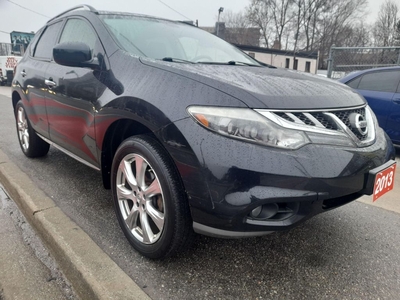 Used 2013 Nissan Murano PLATINUM-4WD-NAVI-BK UP CAMERA-LEATHER-AUX-ALLOYS for Sale in Scarborough, Ontario