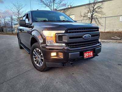 Used 2018 Ford F-150 Crow cab, 4x4, 4 door, 3/Years Warranty available. for Sale in Toronto, Ontario