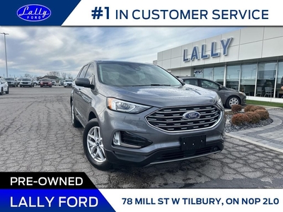 Used 2021 Ford Edge SEL, Nav, Leather, One Owner!! for Sale in Tilbury, Ontario