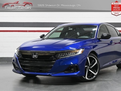 Used 2021 Honda Accord Sport No Accident Sunroof Carplay Blindspot for Sale in Mississauga, Ontario