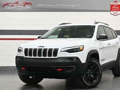Used 2021 Jeep Cherokee Trailhawk No Accident Panoramic Roof Navi Carplay for Sale in Mississauga, Ontario