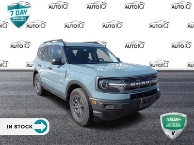 Used 2022 Ford Bronco Sport Big Bend 1.5L ECOBOOST ENGINE WIRELESS CHARGING PAD TRAILER TOW PKG for Sale in Sault Ste. Marie, Ontario