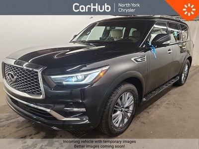 Used 2023 Infiniti QX80 ProACTIVE 7 Seater Sunroof 360 Camera Navigation Blind Spot for Sale in Thornhill, Ontario