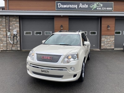 Used GMC Acadia 2011 for sale in Beauharnois, Quebec