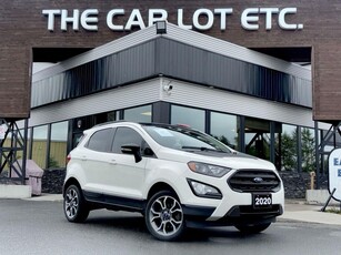 Used 2020 Ford EcoSport SES APPLE CARPLAY/ANDROID AUTO, BACK UP CAM, NAV, HEATED SEATS/STEERING WHEEL, SUNROOF!! for Sale in Sudbury, Ontario