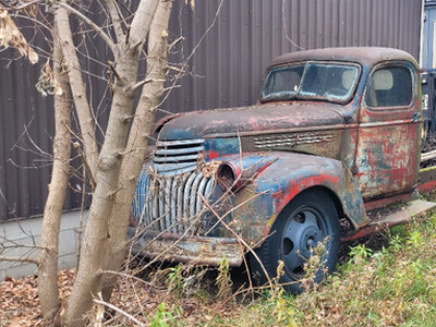 1945 Sask grown Chevrolet farm truck