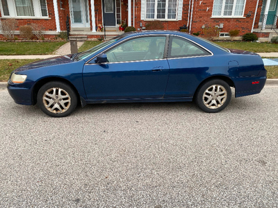 2002 HONDA ACCORD EX COUPE V6 AUTOMATIC. SELLING AS IS