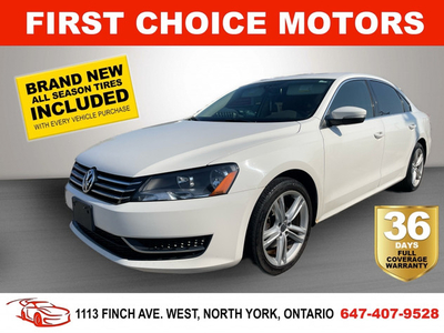 2014 VOLKSWAGEN PASSAT TSI ~AUTOMATIC, FULLY CERTIFIED WITH WARR