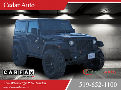 2016 Jeep Wrangler SOLD | 4WD 2dr Rubicon | No Accidents