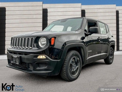 2018 Jeep Renegade Sport MANUAL, BLUETOOTH, TOUCH SCREEN, VOICE