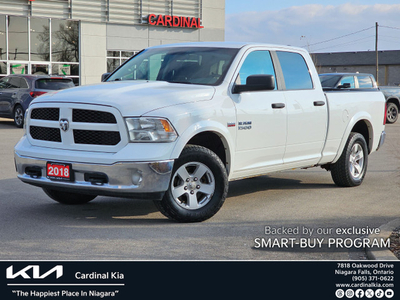 2018 Ram 1500 Outdoorsman, 4X4, Bluetooth, Tow Package