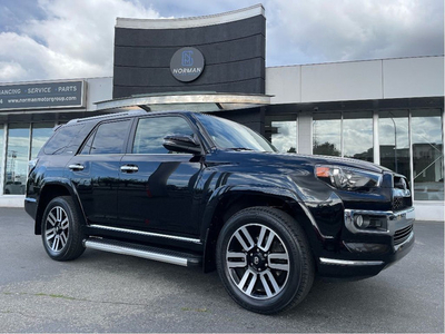 2018 Toyota 4Runner Limited 4WD LEATHER SUNROOF NAVI 7-PASSANGE