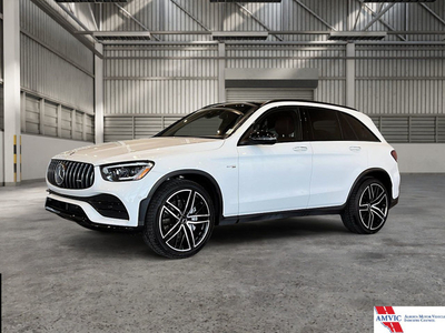 2021 Mercedes-Benz GLC43 AMG 4MATIC SUV Extended warranty + Pre-