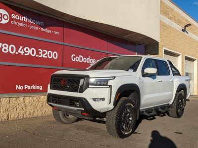 2023 Nissan Frontier PRO-4X IN WHITE EQUIPPED WITH A 310HP 3.8L