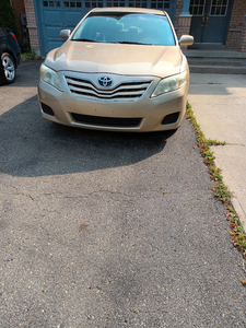Very well maintained Toyota Camry, low mileage for a 2010 .