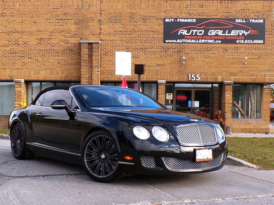 2010 Bentley CONTINENTAL GTC SPEED AWD | CARFAX CLEAN
