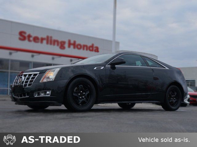 2014 Cadillac CTS Coupe PREMIUM AS-IS