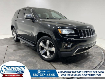 2014 Jeep Grand Cherokee Limited - $0 Down $269 Weekly, Moonroof