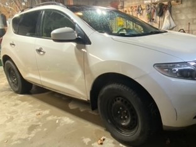 2014 Nissan Murano with Snow Tires on Rims