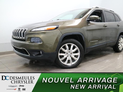 2015 Jeep Cherokee Limited 4x4 Uconnect Navigation Cuir Camera