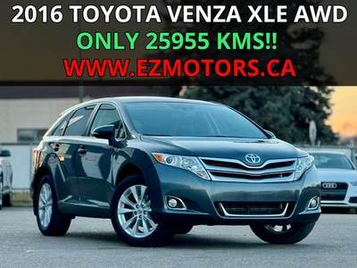 2016 Toyota Venza AWD XLE=ONE OWNER-NO ACCIDENTS=ONLY 25995KMS!!