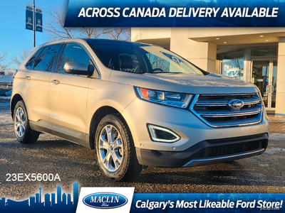 2017 Ford Edge TITANIUM CDN TOURING | HTD/CLD STS | PANO ROOF