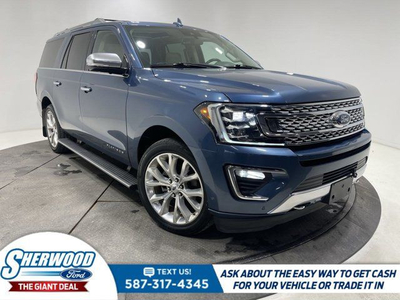 2019 Ford Expedition Platinum Max 4x4 - $0 Down $254 Weekly, Rem