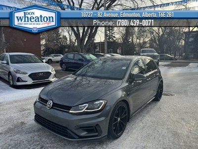 2019 Volkswagen Golf R AWD Manual Nav Capable Heated Leather