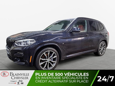 2021 BMW X3 M40i XDRIVE TOIT OUVRANT PANORAMIQUE GPS CUIR