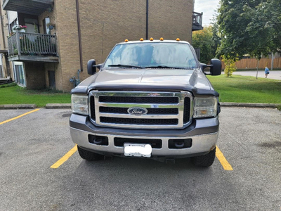 Ford F-350 one ton, 4X4 Diesel Truck With Snow plow bracket..!