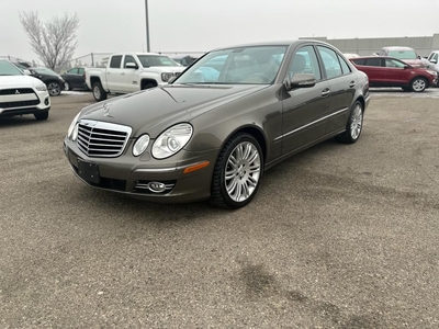 Used 2007 Mercedes-Benz E-Class E350 4MATIC LOW KMS SUNROOF $0 DOWN for Sale in Calgary, Alberta