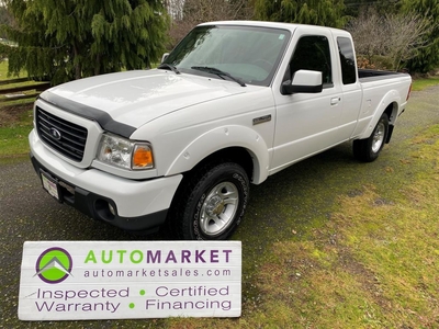Used 2009 Ford Ranger XLT S/CAB RWD WARRANTY, FINANCING INSPECTED W/BCAA MEMBERSHIP! for Sale in Surrey, British Columbia