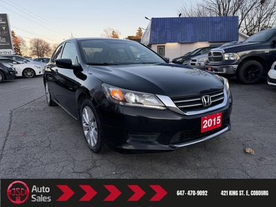 Used 2015 Honda Accord LX for Sale in Cobourg, Ontario