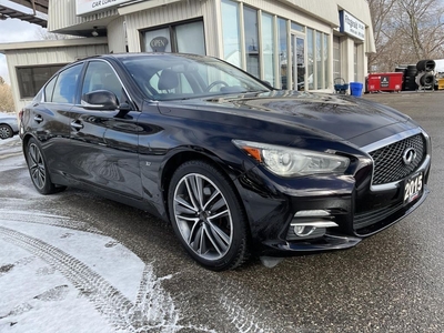 Used 2015 Infiniti Q50 Limited AWD - LEATHER! NAV! BACK-UP CAM! SUNROOF! for Sale in Kitchener, Ontario