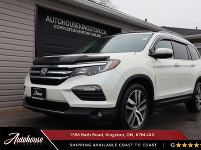 Used 2016 Honda Pilot Touring DVD SYSTEM - LEATHER - DUAL MOONROOF for Sale in Kingston, Ontario