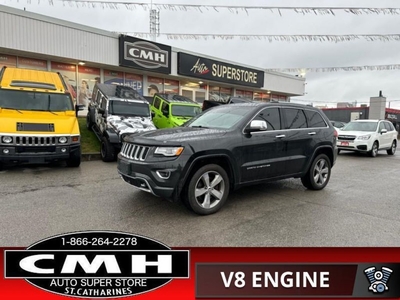 Used 2016 Jeep Grand Cherokee Overland HTD-SW ROOF P/GATE for Sale in St. Catharines, Ontario