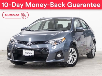 Used 2016 Toyota Corolla S w/ Backup Cam, Cruise Control, A/C for Sale in Toronto, Ontario