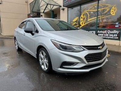 Used 2017 Chevrolet Cruze 4DR SDN 1.4L PREMIER W/1SF for Sale in North York, Ontario