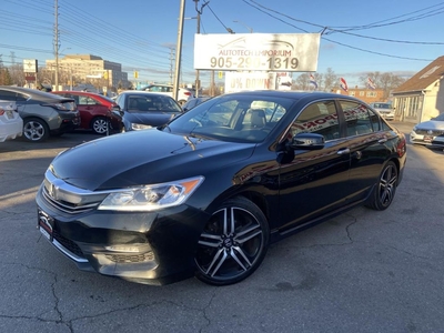 Used 2017 Honda Accord SPORT / Sunroof / Push Start / Blind Spot Camera / PWR Seats for Sale in Mississauga, Ontario