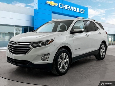 Used 2018 Chevrolet Equinox Premier Heated Seats Backup Cam for Sale in Winnipeg, Manitoba