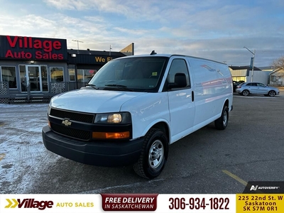 Used 2018 Chevrolet Express 3500 Work Van for Sale in Saskatoon, Saskatchewan