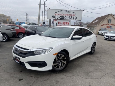 Used 2018 Honda Civic SE Pear White /ALLOYS/PUSH START/HONDA SENSING/CARPLAY/ANDROID for Sale in Mississauga, Ontario