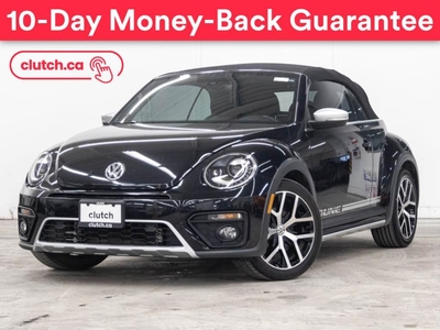 Used 2018 Volkswagen Beetle Convertible Dune w/ Apple CarPlay & Android Auto, Cruise Control, A/C for Sale in Toronto, Ontario