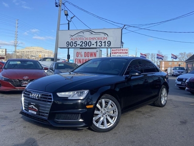 Used 2019 Audi A4 KOMFORT QUATTRO / SUNROOF / LEATHER / CARPLAY for Sale in Mississauga, Ontario